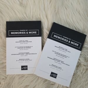Stampin' Up! Memory & More Card Packs